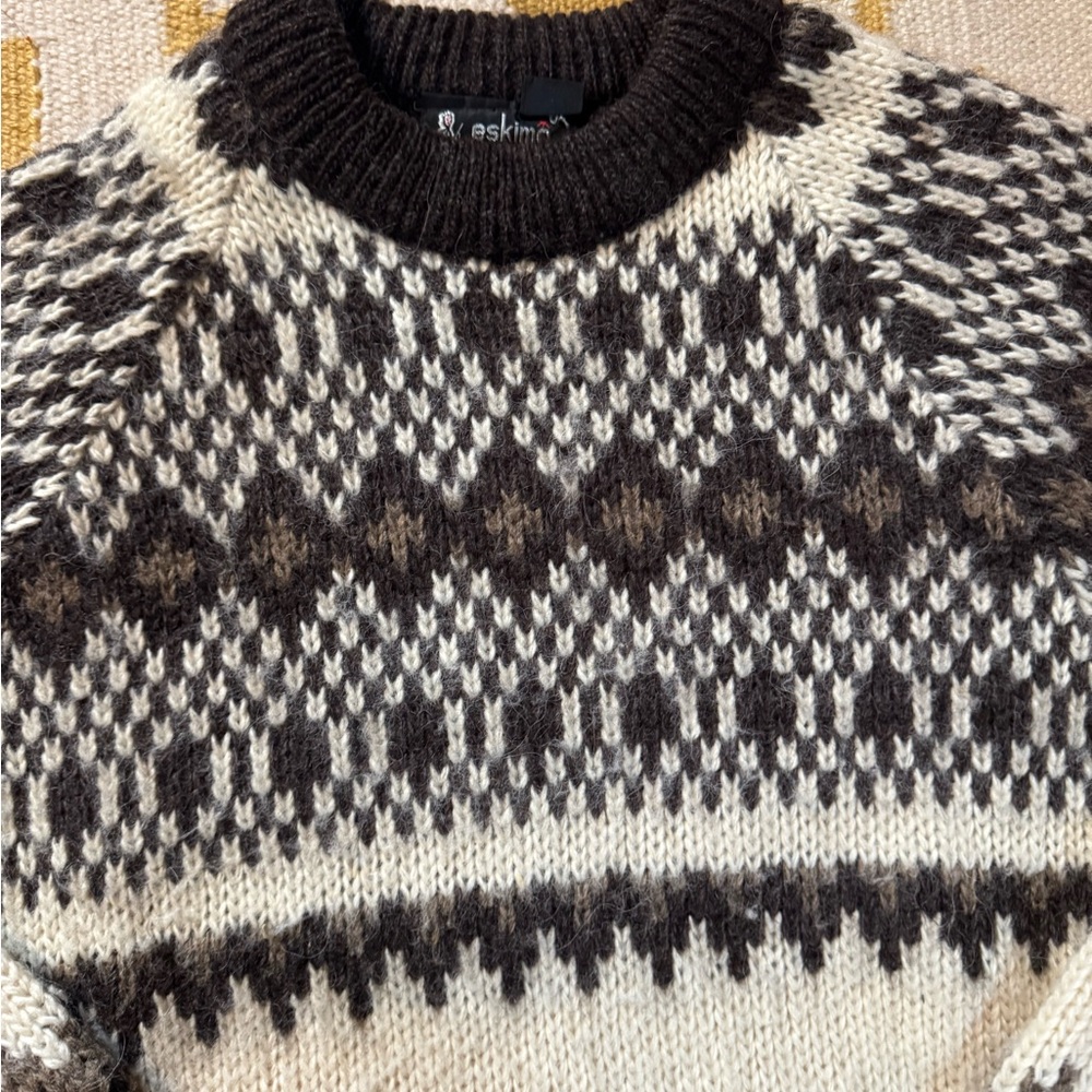 Eskimo Knitwear Vintage Wool Sweater